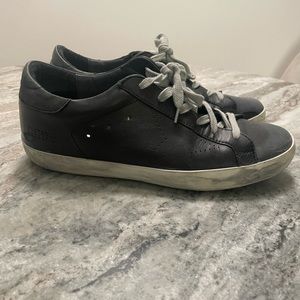 Golden Goose Super-Star Black Sneakers 38